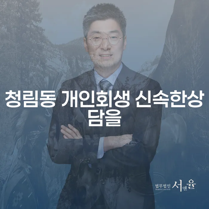 청림동 개인회생 신속한상담을